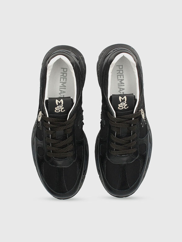 MASE-D suede and leather sports shoes - 6