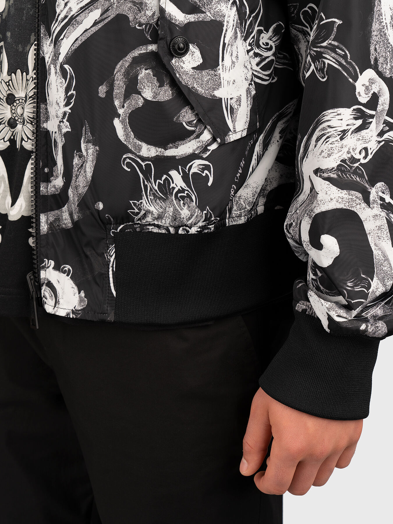 Double-faced bomber jacket brand VERSACE JEANS COUTURE