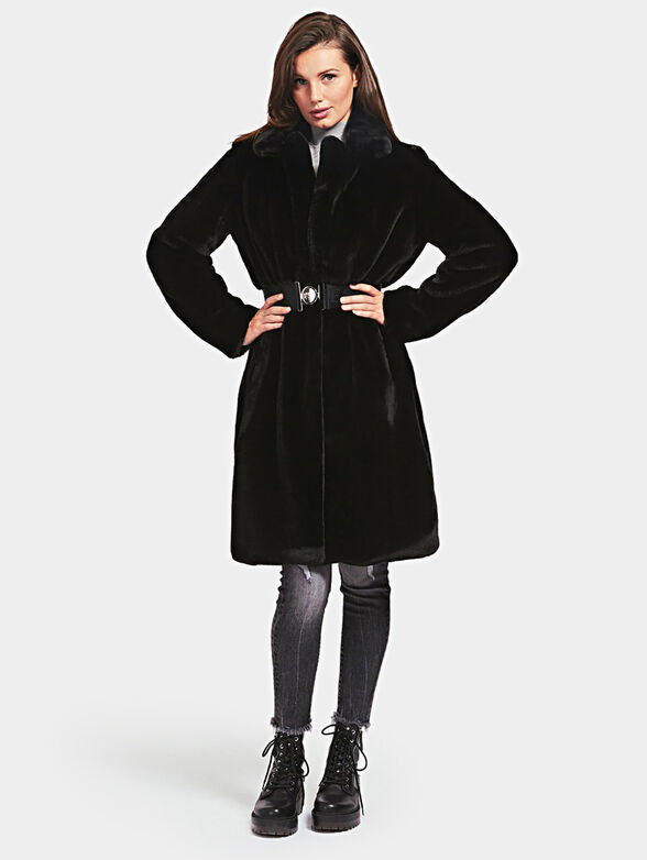 SHELLY Faux fur coat - 1