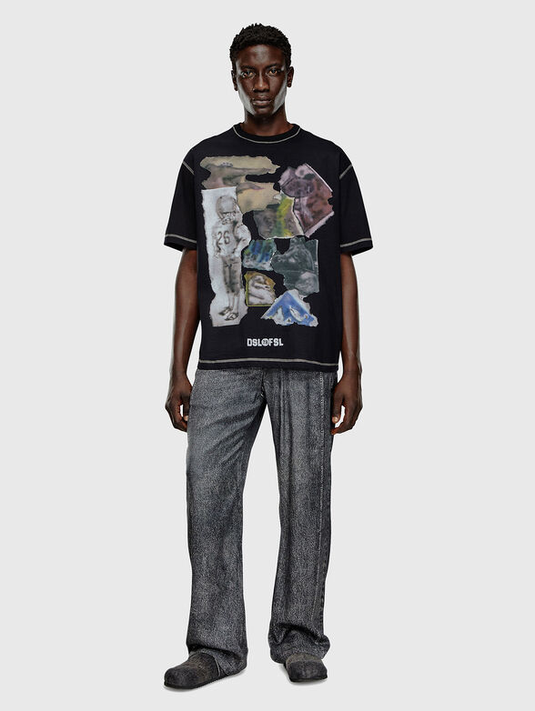 T-WASH-N3 black T-shirt  - 2