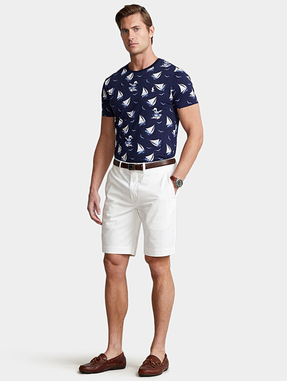 T-shirt with marine print - 2