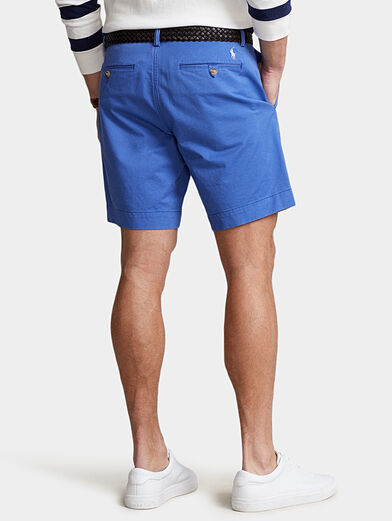 Blue shorts with logo - 3