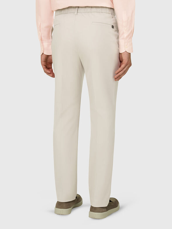 Cotton-blend trousers - 2