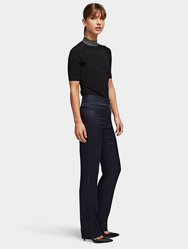 KARL KAMEO pants with logo print - 3