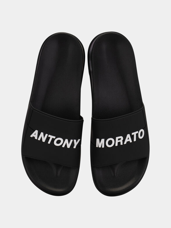 MALIK beach slides with logo - 6