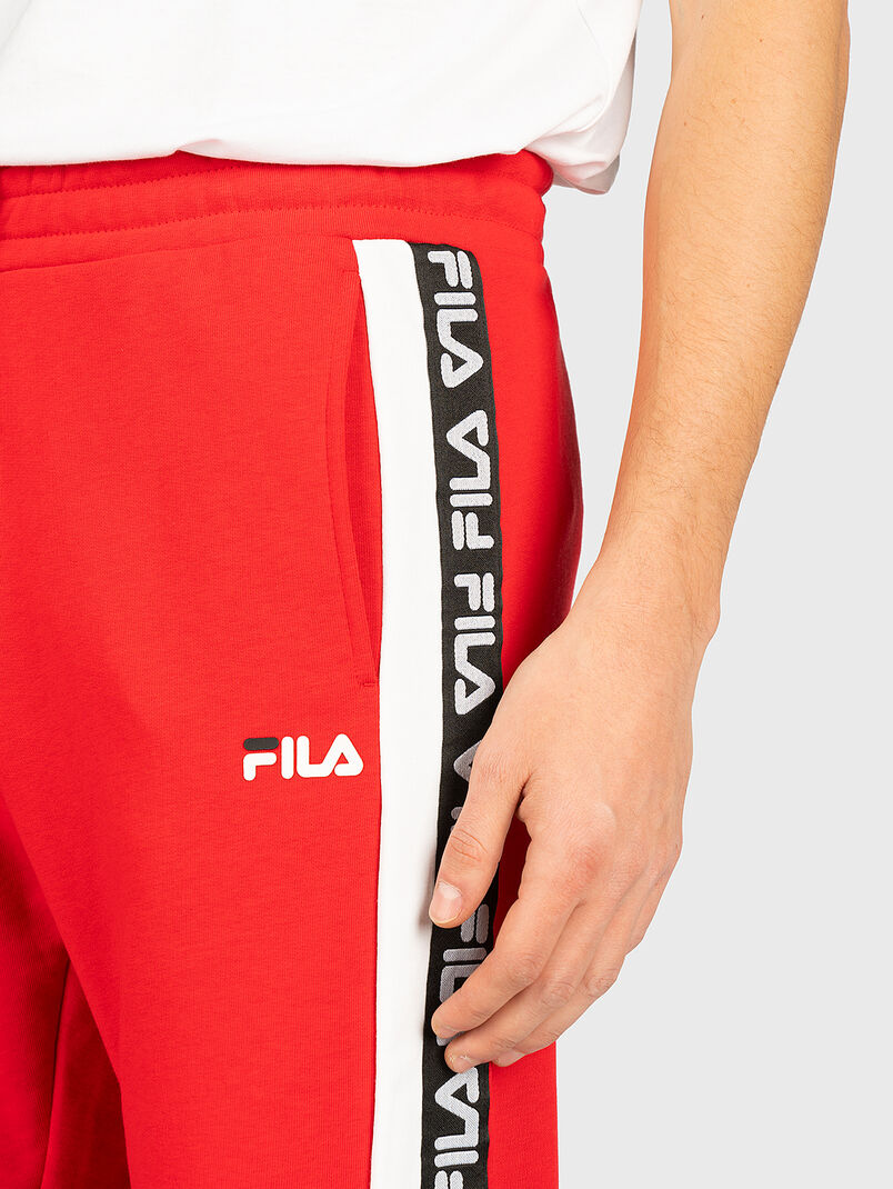 TEVIN Pants with logo branding - 3