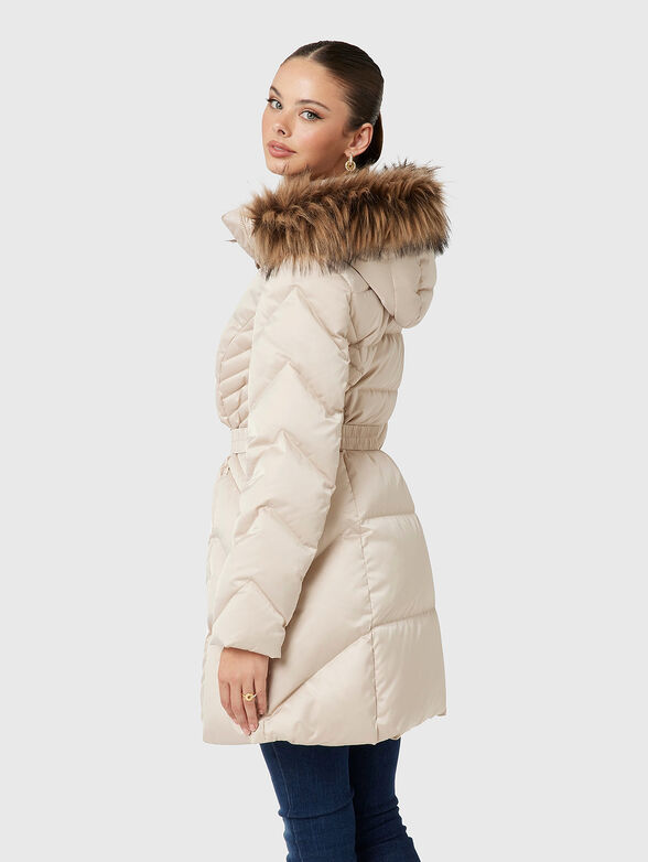 NEW OLGA padded jacket with belt - 3