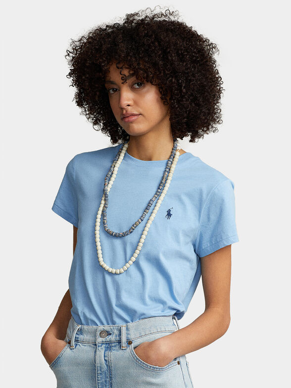 T-shirt with logo accent - 1