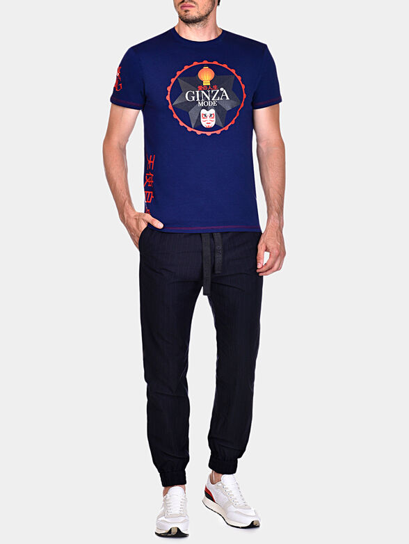 GMTS024 Cotton t-shirt with print - 1