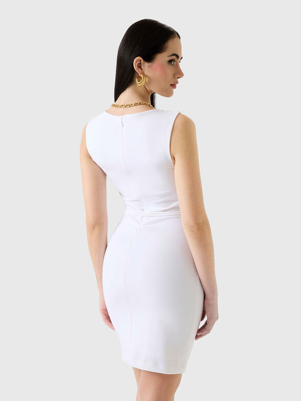 Belted mini dress - 2