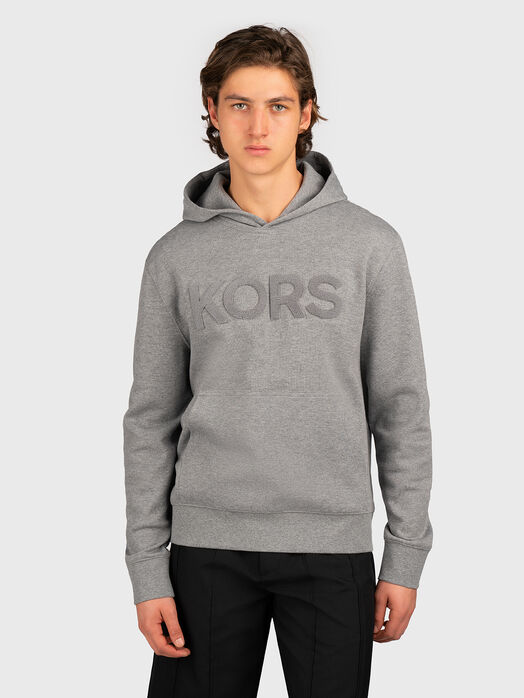 Grey sweatshirt with logo