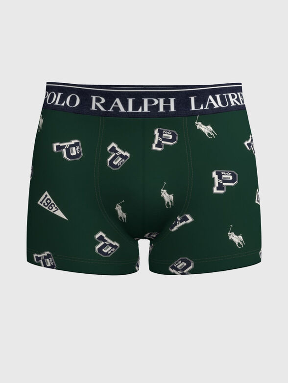 Cotton boxers with print - 0