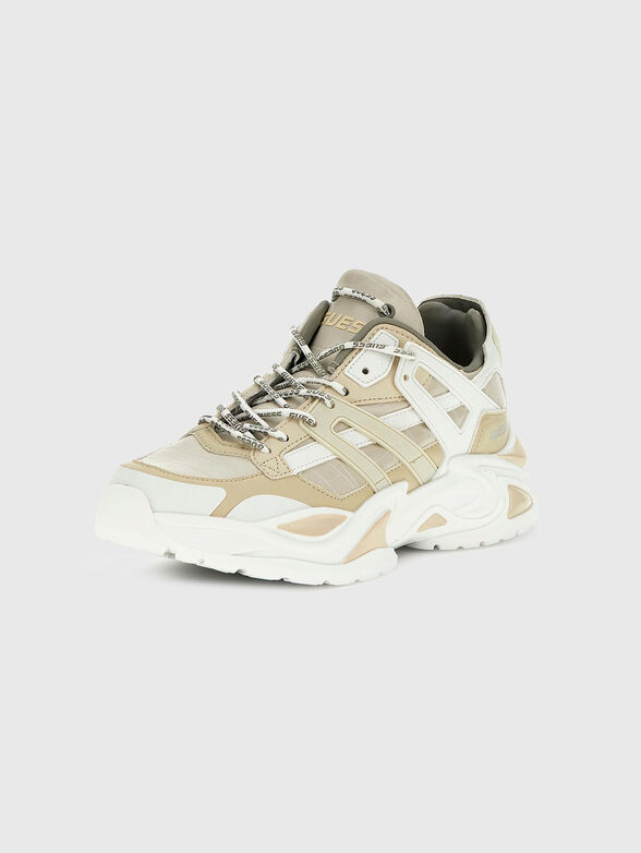 BELLUNA sports shoes in beige color - 2