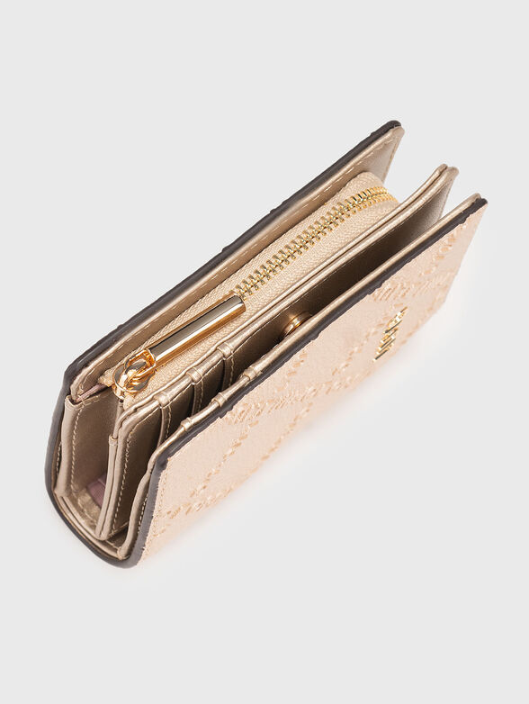 Wallet  with gold details - 3