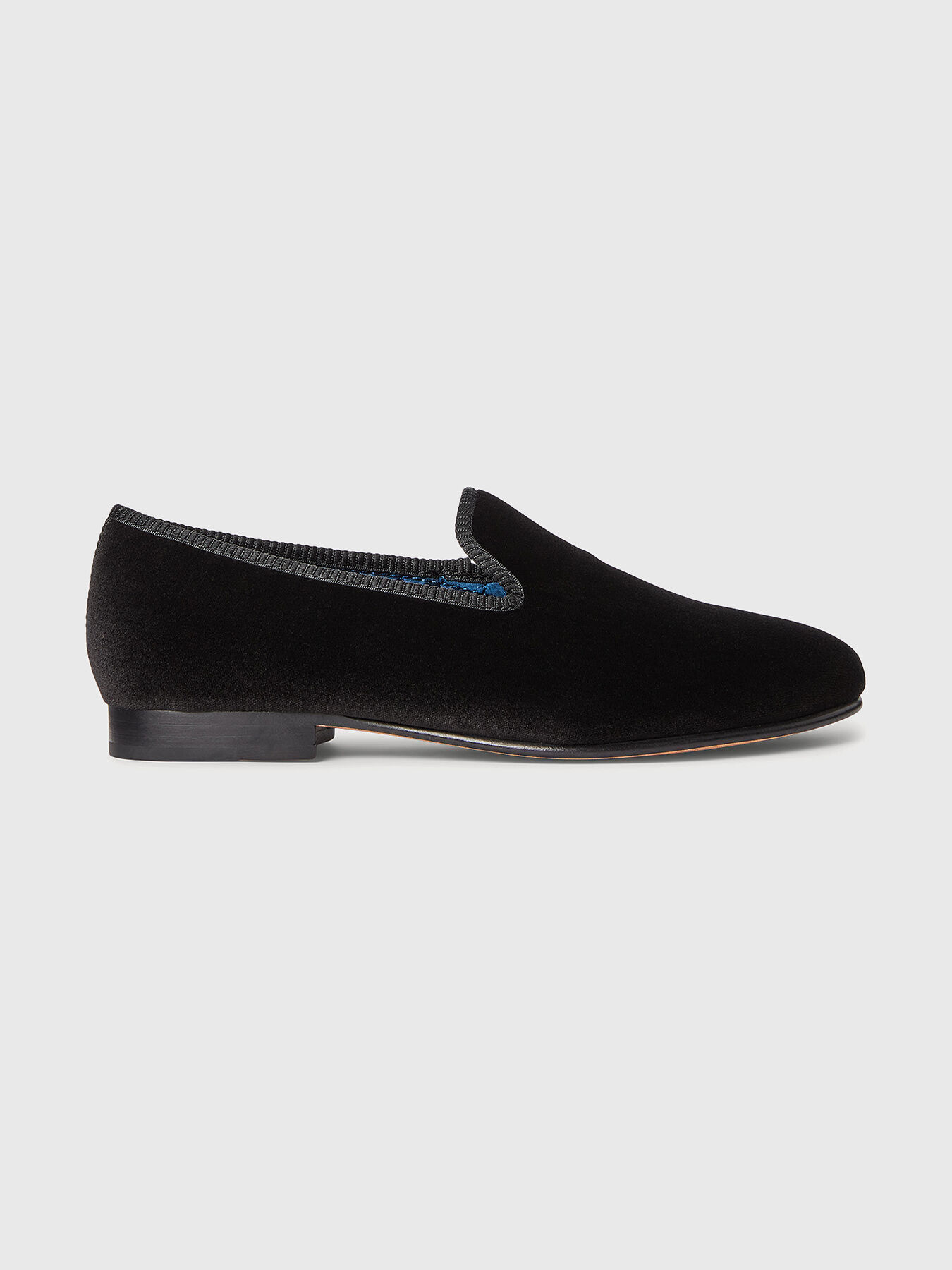 Ralph lauren velvet loafers store