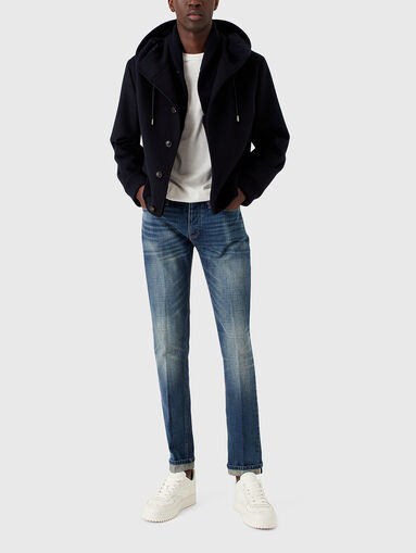 Slim jeans with washed effect - 5