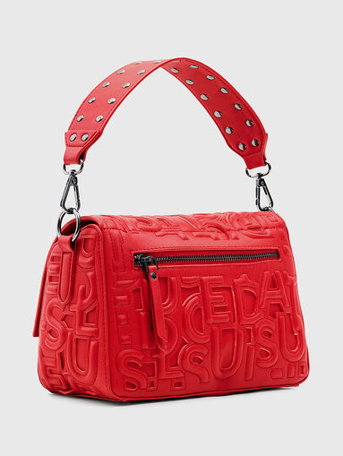 Red bag with logo details  - 3