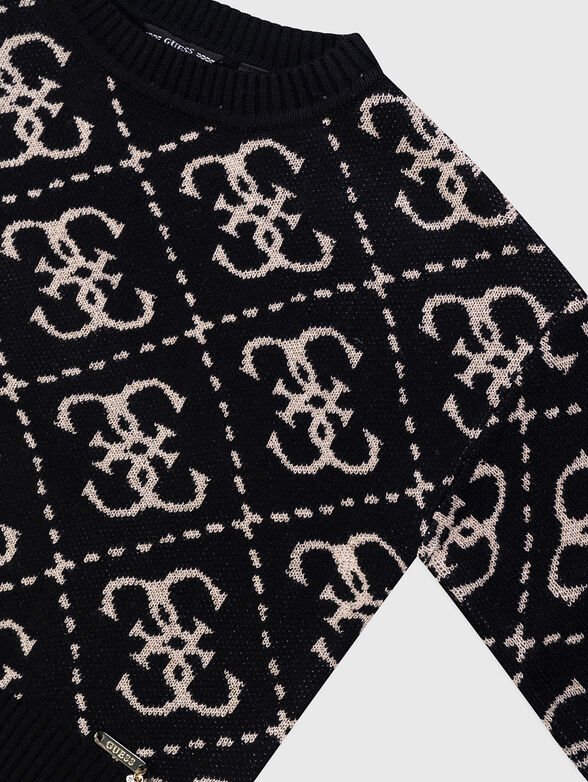 All over 4G logo print sweater - 3