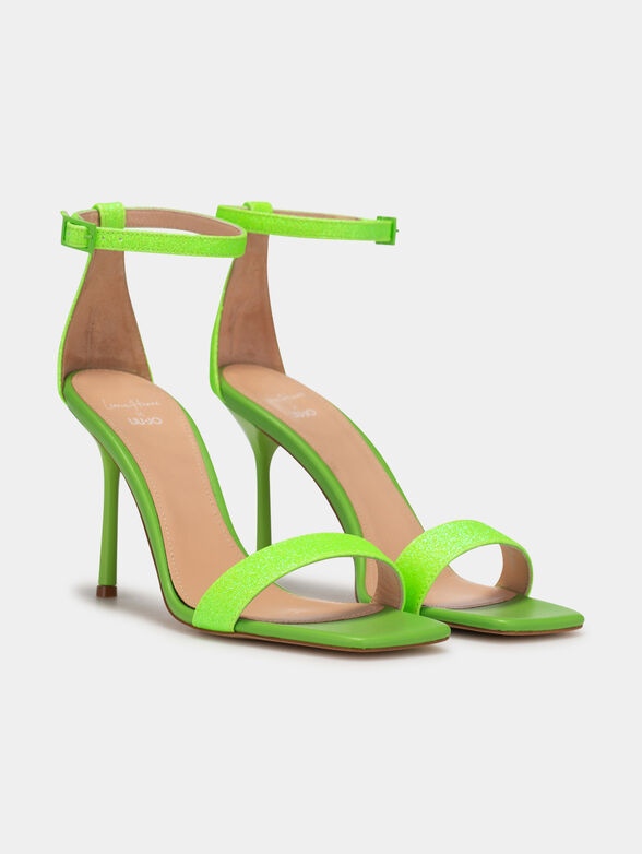 CAMELIA sandals in green color - 2