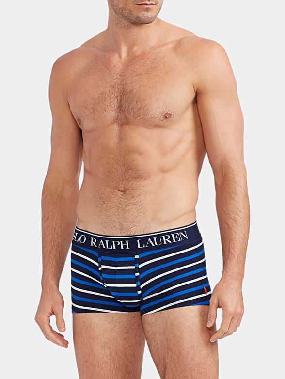Boxer trunks with logo - 1