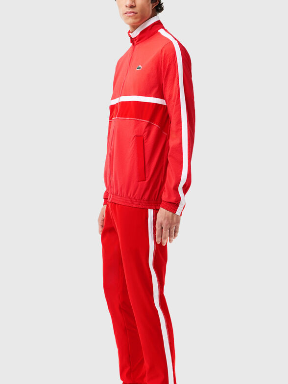 Two-piece sports set in red - 3