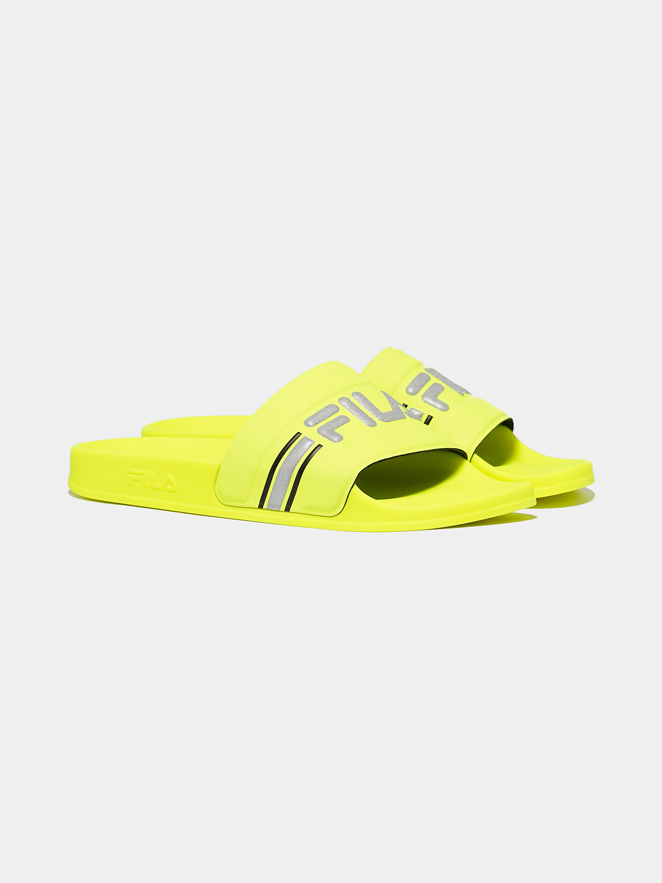 Fila slides yellow discount