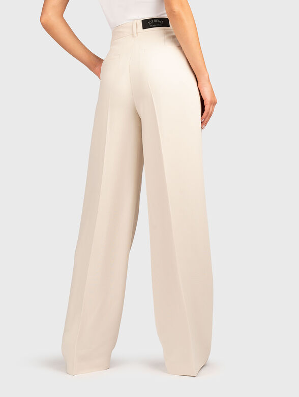 High waisted trousers with pockets - 2
