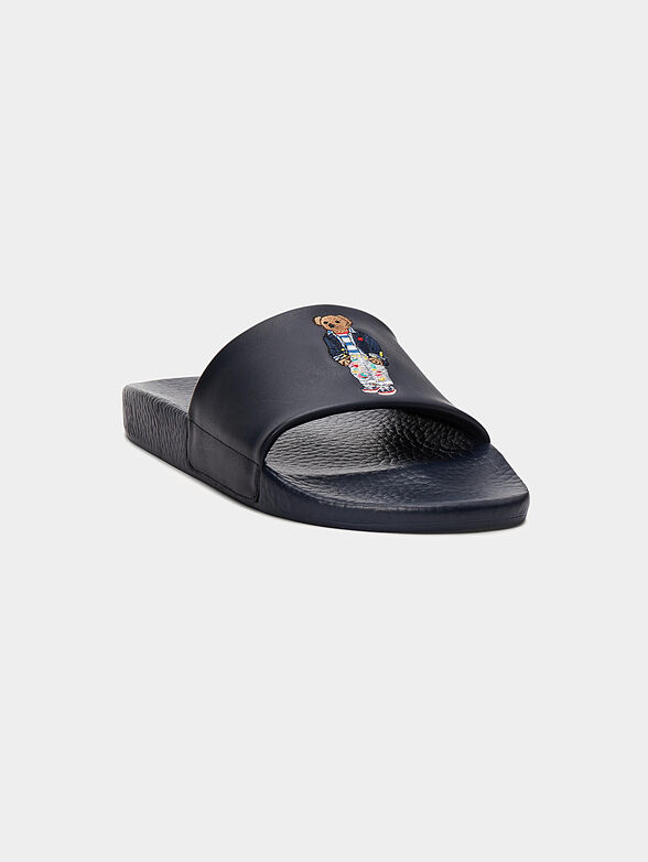 Polo Bear unisex beach slides - 2