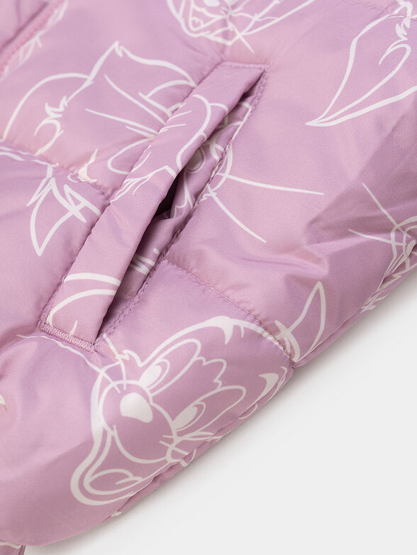 TONK padded jacket with Tom and Jerry print - 4
