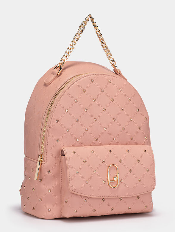Backpack with rhinestone accents - 3