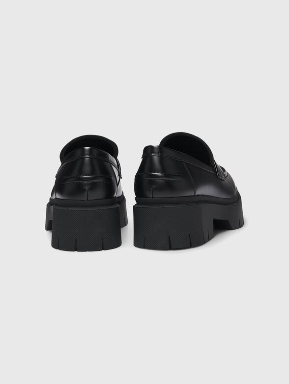 Eco leather loafers - 4
