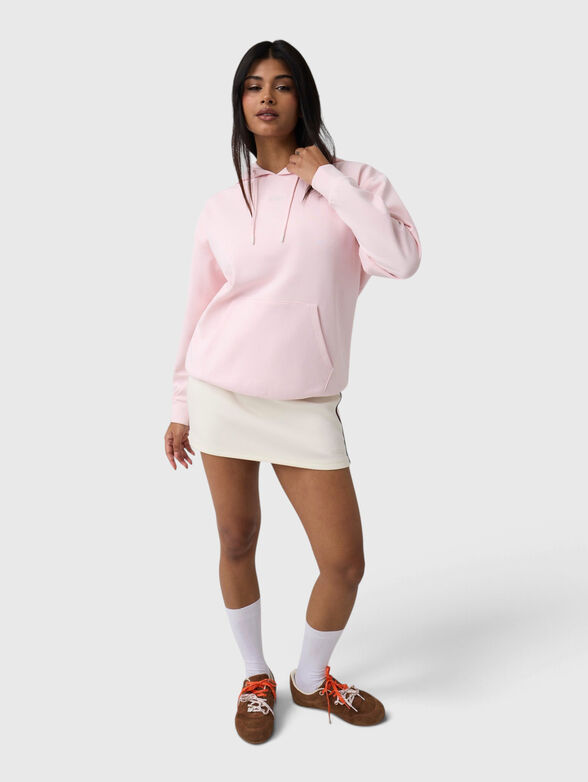 FABRIZIA  Pink printed hoodie - 1