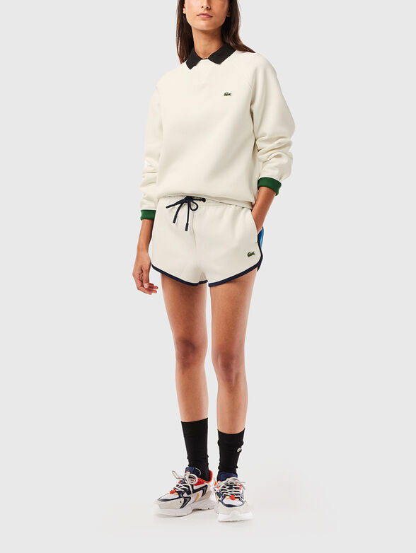 Dark blue sweatshirt with logo detail  - 2