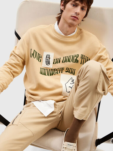 ROMEO beige trousers - 4