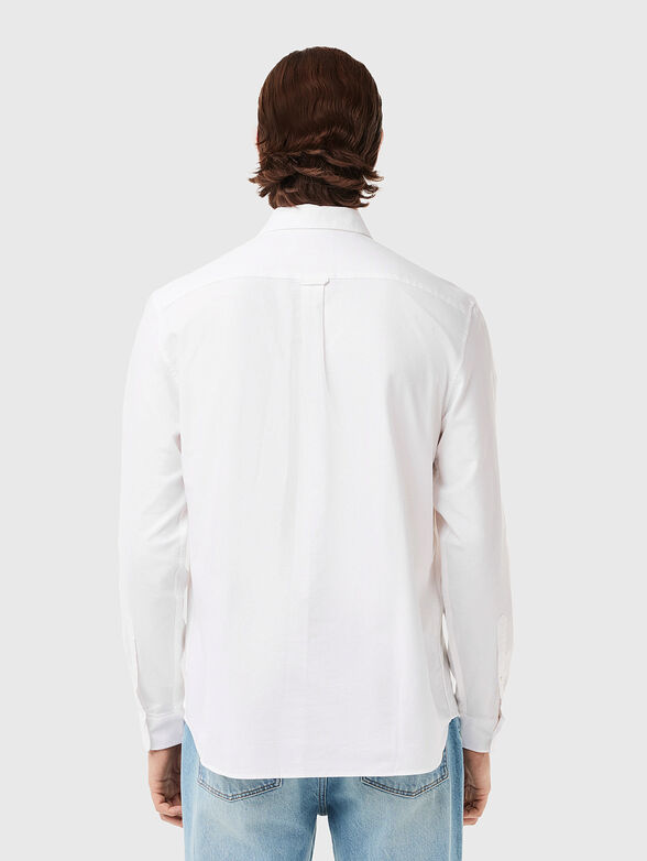 Blue cotton shirt - 2