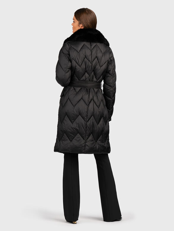 Black puffer jacket - 3