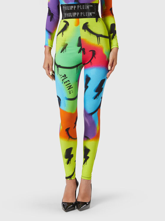 Multicoloured leggings - 1
