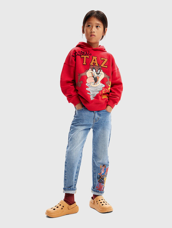 TASMANIA sweatshirt with cartoon print - 2