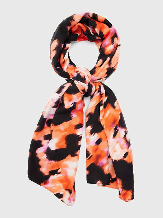Multicolor print scarf  - 1