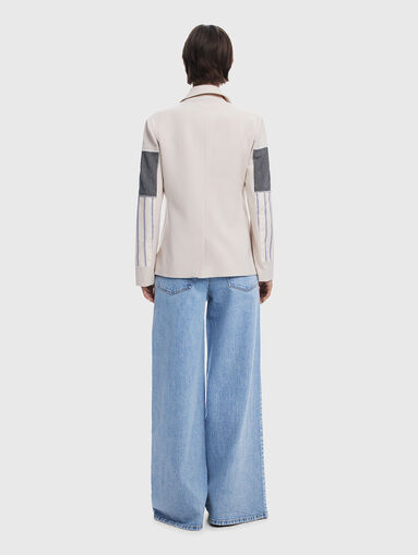 Blazer with patchwork - 3