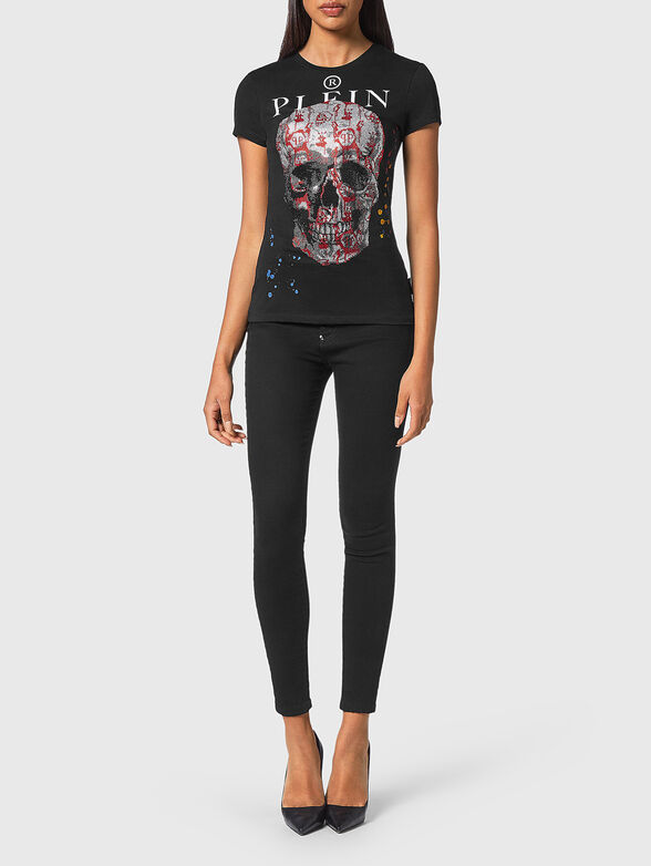 SEXY PURE T-shirt with accent applique - 1