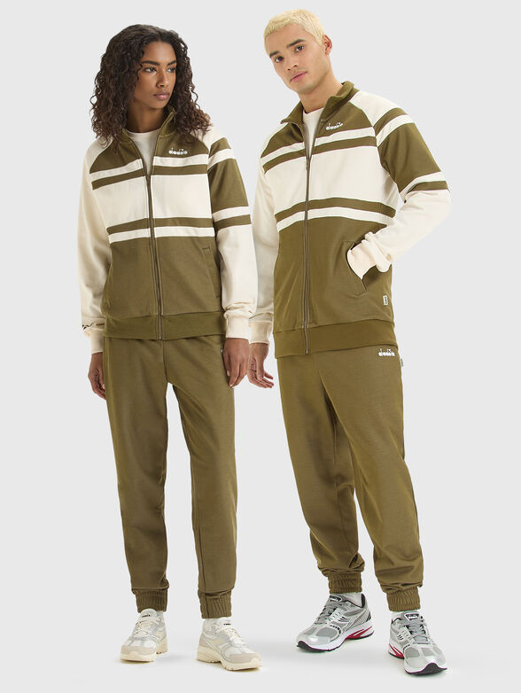 Unisex sweatshirt with logo embroidery - 1