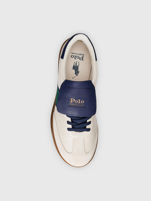 Leather sneakers - 3