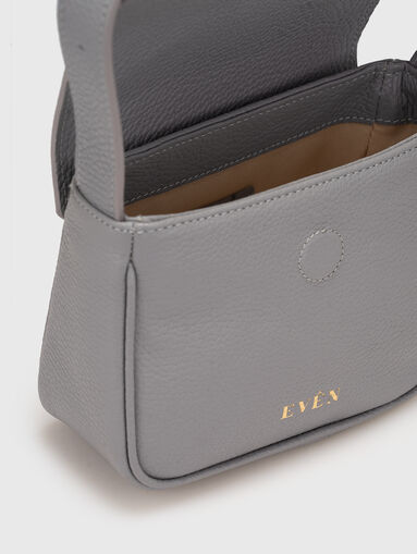 LUISA leather bag in beige - 5