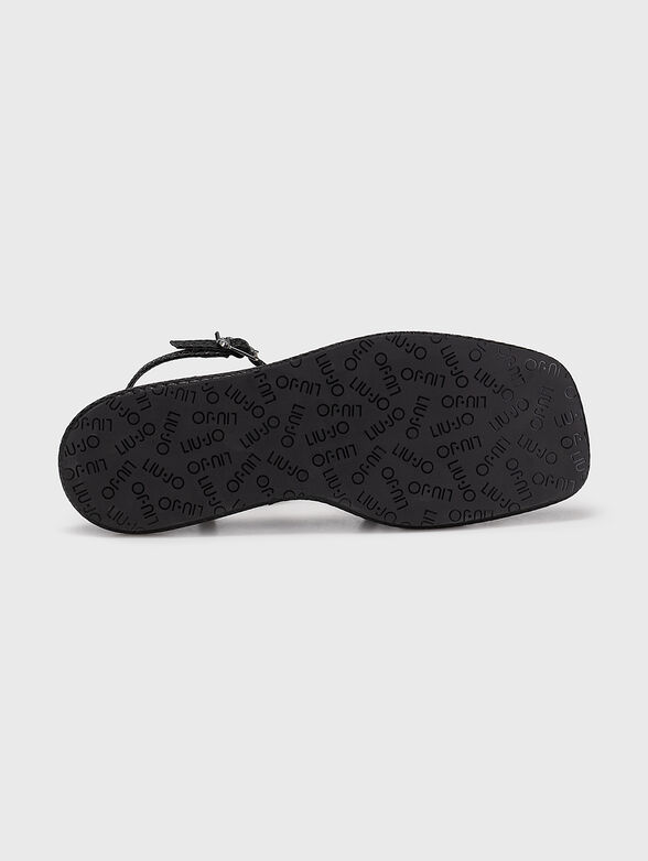AMELIA 15 black sandals  - 5