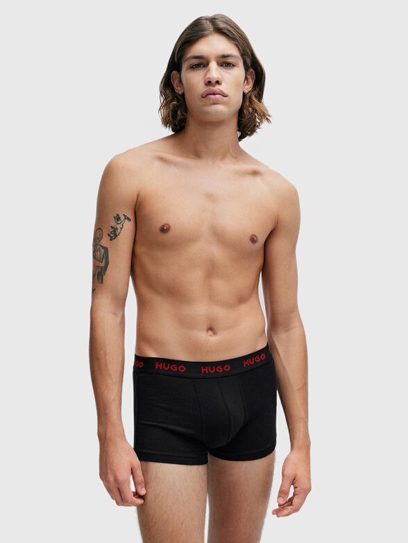 Set of three boxers with logo accents - 4