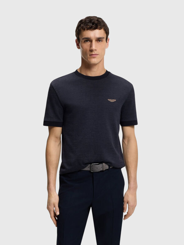 BOSS x ASTON MARTIN cotton and wool T-shirt - 1