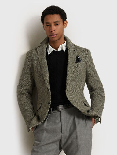 Wool and cashmere crew neck sweater - 5