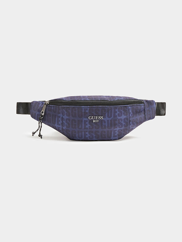 New Guess Men\'s Blue and Black Belt Bag SZ M Guess MILANO BUMBAG - Bum bag - brown/blue/brown - Zalando.ie main image 3