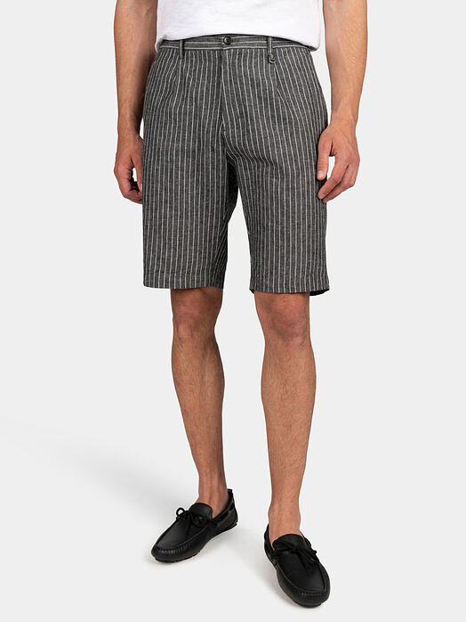 GUSTAF striped shorts